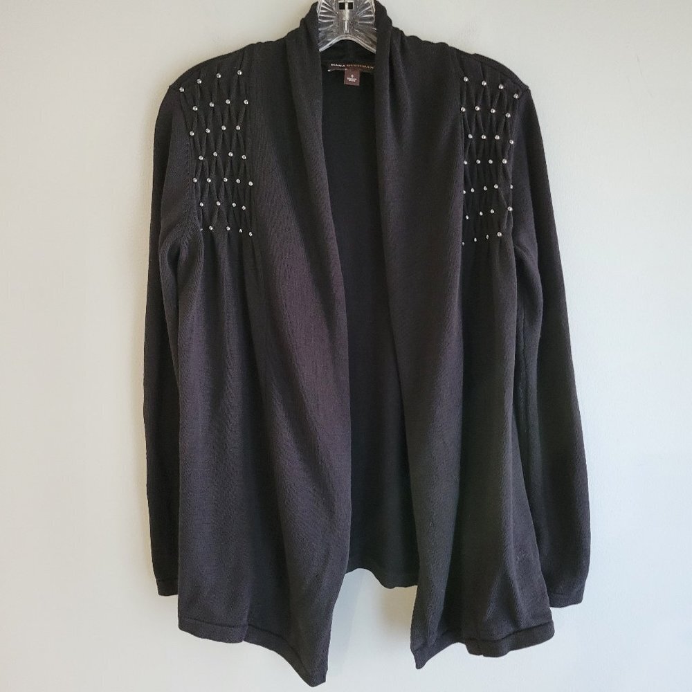 Dana Buchman Black Cardigan Size S